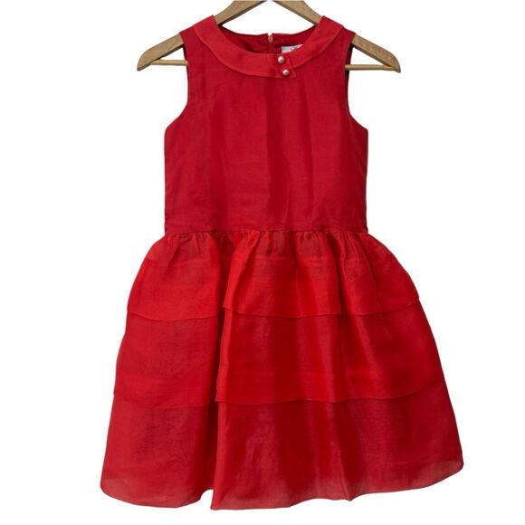 Florence Fancy Holiday Red Libby Dress size 12 - Picture 1 of 9